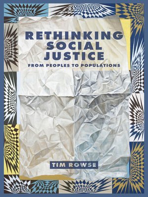 cover image of Rethinking Social Justice